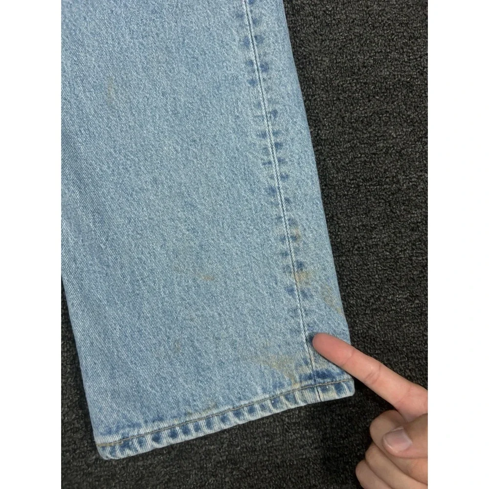 Vintage Levi's 501 Jeans Men's 34x30 Blue Denim Made In USA 90s Button Fly